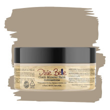 Dixie Belle Paint Company Chalk Finish Furniture Paint | Cobblestone (4oz) | Matt vderbitna sten chic krit mineralfrg | DIY mbler frg