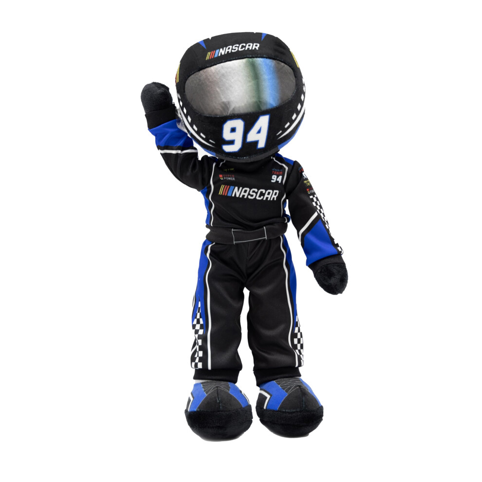 Photos - Doll Playtime by Eimmie NASCAR-Themed Soft Baby 14-Inch Plush Racing Rag for Kids Scotty Speedster Plush Figure Fabric