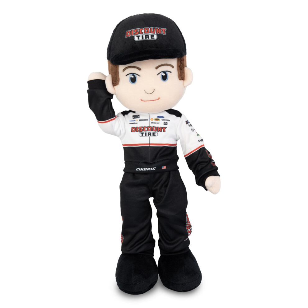 Photos - Doll Playtime by Eimmie Plushible NASCAR Team Penske Plush Figure 14-Inch Racing Rag  - Quality Materials Plush Rag  for