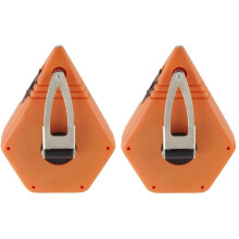 REDIBLUE 2 PCS Keson P100 Octoganal Chalk Line Reel 1,5 mm sträng 2-4-ounce kapacitet 100 fot (2 Pack)