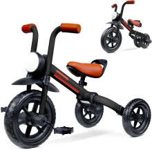 KRIDDO Vélo d'équilibre et tricycle 2-en-1 pour enfants de 2 à 5 ans