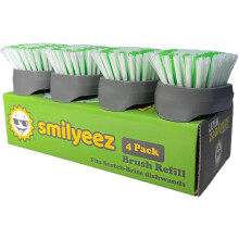 Der Smilyeez-Ersatz fr Scotch Brite im 4er-Pack sorgt dafr, dass Ihr Splstab wie neu aussieht. Die Nachfllungen fr Splstabbrsten sind einfach