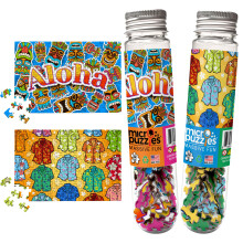 MicroPuzzles Aloha Hawaiian Tiki 2er-Pack  Mini-Puzzles fr Erwachsene, 150-teilige kleine Puzzles fr Erwachsene und Jugendliche  kompakte und her