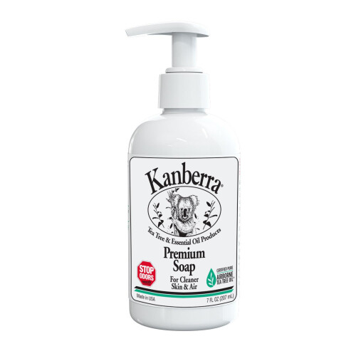 Kanberra Premium Σαπούνι | Με Έλαιο Τεϊόδεντρου (Λευκό)
