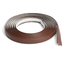 InstaTrim The Original Flexible Trim - Cinta para calafatear de 3/4 pulgadas de ancho, color marrσn oscuro, 10 pies, borde adhesivo con muchos us
