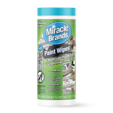 MiracleWipes para Preparación y Limpieza de Pintura, Elimina Grasa Difícil, Pintura Húmeda, y Más - 30