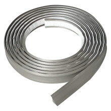 InstaTrim The Original Flexible Trim - Cinta para calafatear gris de 3/4 pulgadas de ancho, 10 pies, borde adhesivo con muchos usos, incluido cal