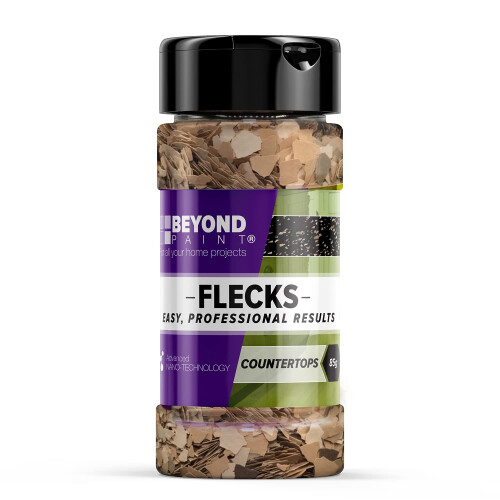 Beyond Paint Countertop Flecks Makeover simile al granito per controsoffitti 5 once. Macchie multicolori