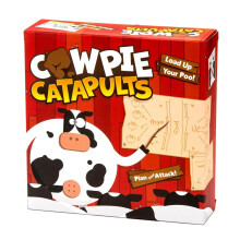 The Good Game Company Cowpie Catapults - Lavora la cacca con una catapulta per far cadere le mucche Last Moo Standing Vince Facile da imparare Cow Ti