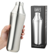 Shaker à Cocktails Élevé Craft - Shaker en Acier Inoxydable Isolé sous Vide - Système de Mesure Innovant