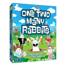 Happy Camper - One Two Many Rabbits - A Wild & Harey Card Game | Quick to Learn Easy to Teach | Great Math Game | Perfect for Family Game Night