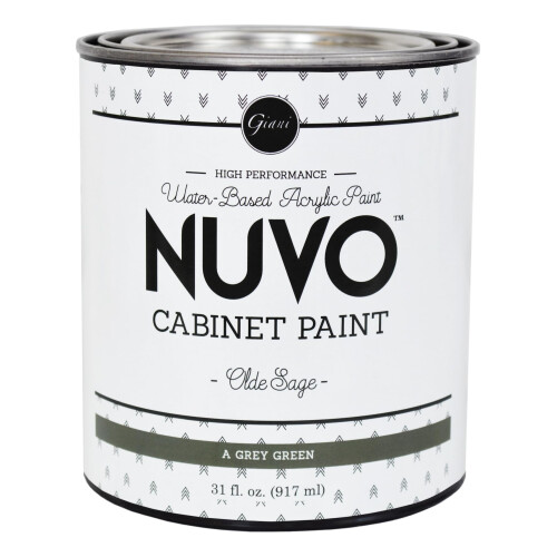 Nuvo Cabinet Paint Olde Sage (Quart) 2