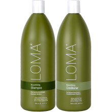 LOMA Nourishing Shampoo and Nourishing Conditioner (DUO PACK) 33 Ounce (Liter)