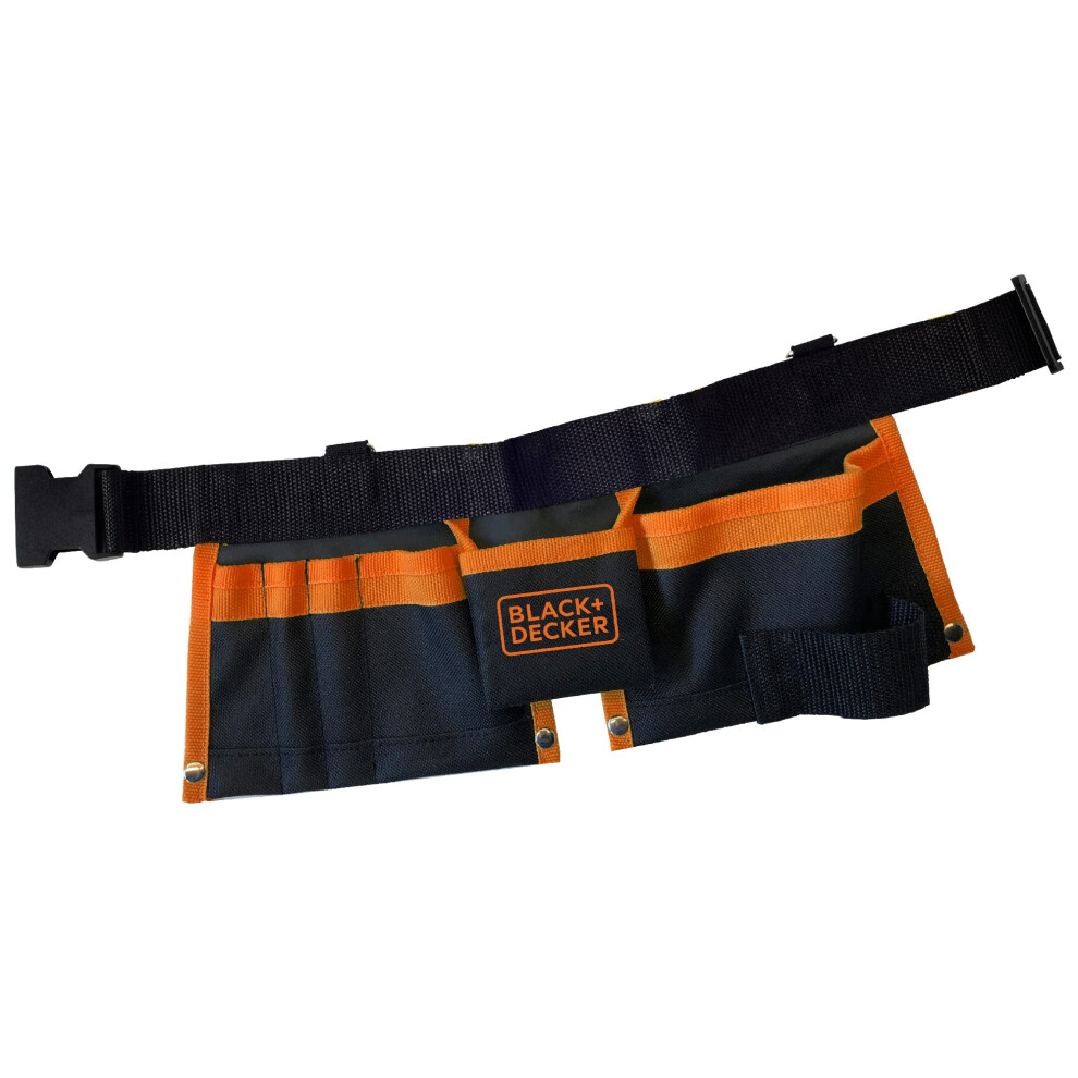 Black & Decker Black and Decker Kids Tool Belt - Pretend Play Belt for Tools with Adjustable Strap