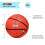 Iyoyo Mini Basketballs 5 Pack 6 "" 2