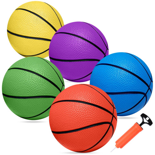 Iyoyo Mini Basketballs 5 Pack 6 ""