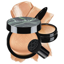 Crème CC Air Cushion Tête de Champignon - Fond de Teint Maquillage Hydratant pour Peau Mature