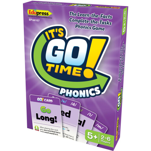 Teacher Created Resources Its GO Time! Game: Phonics (EP66107)