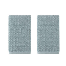 Tommy Bahama - Set di Asciugamani, Cotone Assorbente, Antipolvere e Resistente allo Sbiadimento (Turchese Pacifico Settentrionale, 2 Pezzi)