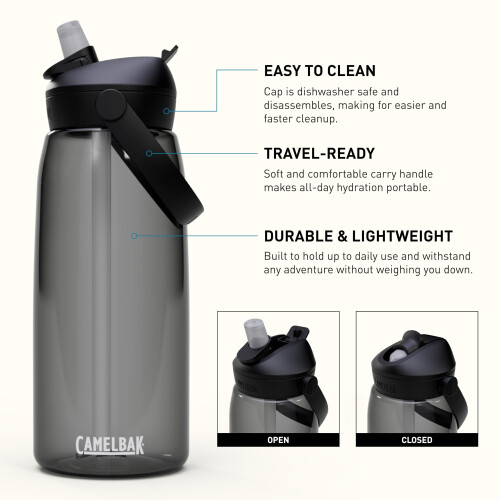 CamelBak CamelBak Thrive Flip Straw Kids 32oz μονωμένο μπουκάλι νερού Εύκολη λαβή μεταφοράς 1