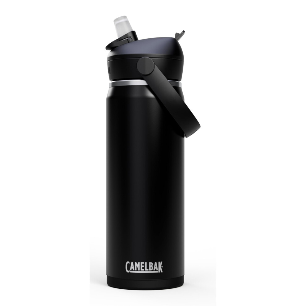 CamelBak Thrive Flip Straw Insulated Stainless Steel Water Bottle Black  20oz