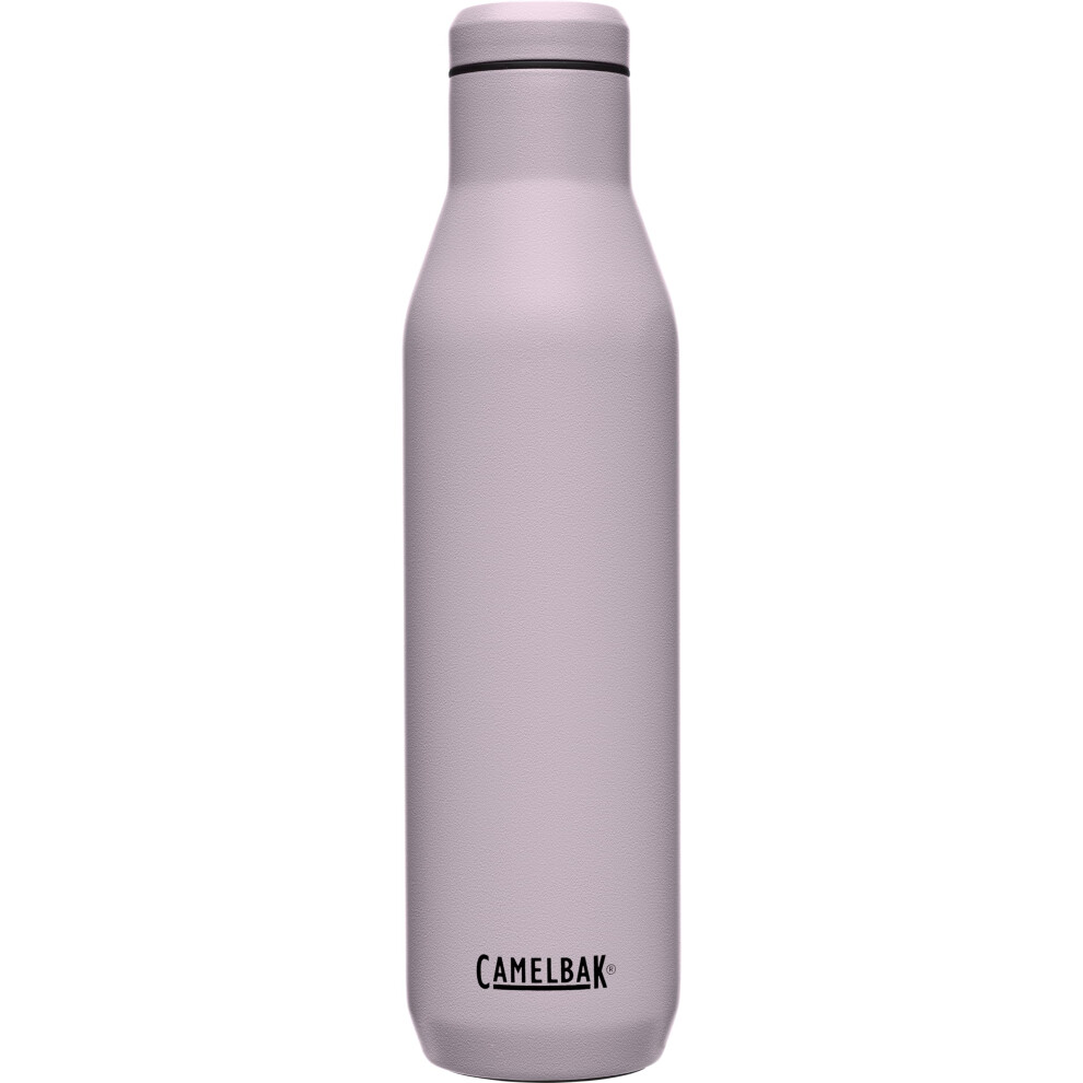 CamelBak Horizon 25oz Water Bottle - Insulated Stainless Steel - Wine Compatible - Leak Proof - Purple Sky