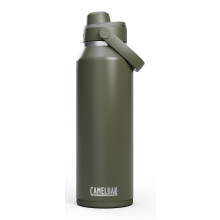 CamelBak Thrive Chug Borraccia termica in acciaio inossidabile da 40 once con coperchio a prova di perdite e maniglia per il trasporto