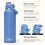 CamelBak CamelBak Thrive Chug Isoleret rustfrit stål vandflaske Himmelblå 40oz 2