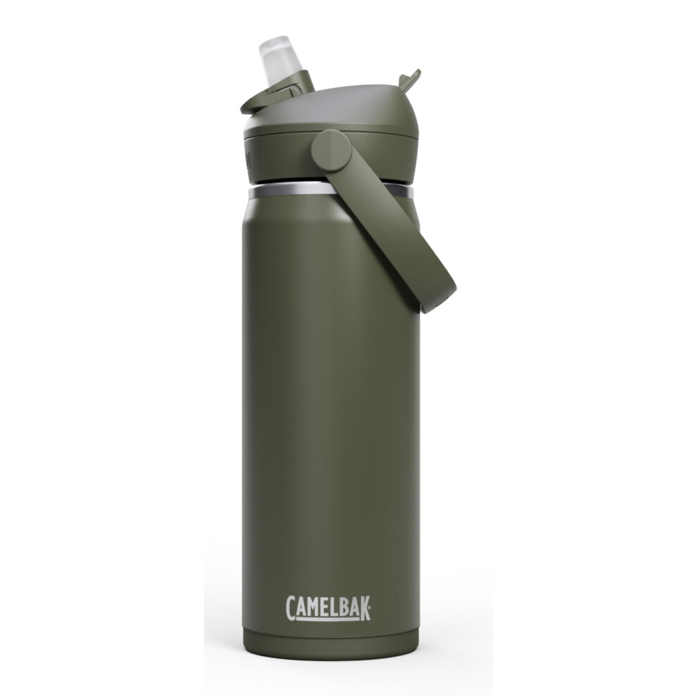 CamelBak Thrive Flip Straw Insulated Stainless Steel Water Bottle Moss  20oz