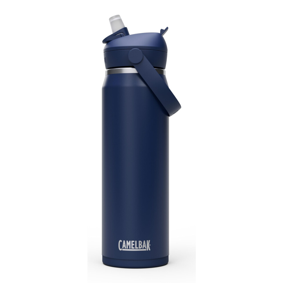 CamelBak Thrive Flip Straw Insulated Stainless Steel Water Bottle Navy  25oz