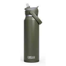 CamelBak Thrive Flip Straw Borraccia in acciaio inossidabile da 32 once con isolamento sottovuoto e tappo a prova di perdite