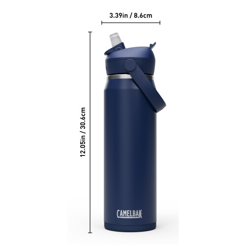 CamelBak CamelBak Thrive Flip Straw Isoleret rustfrit stål vandflaske Navy 25oz 2