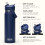CamelBak CamelBak Thrive Flip Straw Isoleret rustfrit stål vandflaske Navy 25oz 2