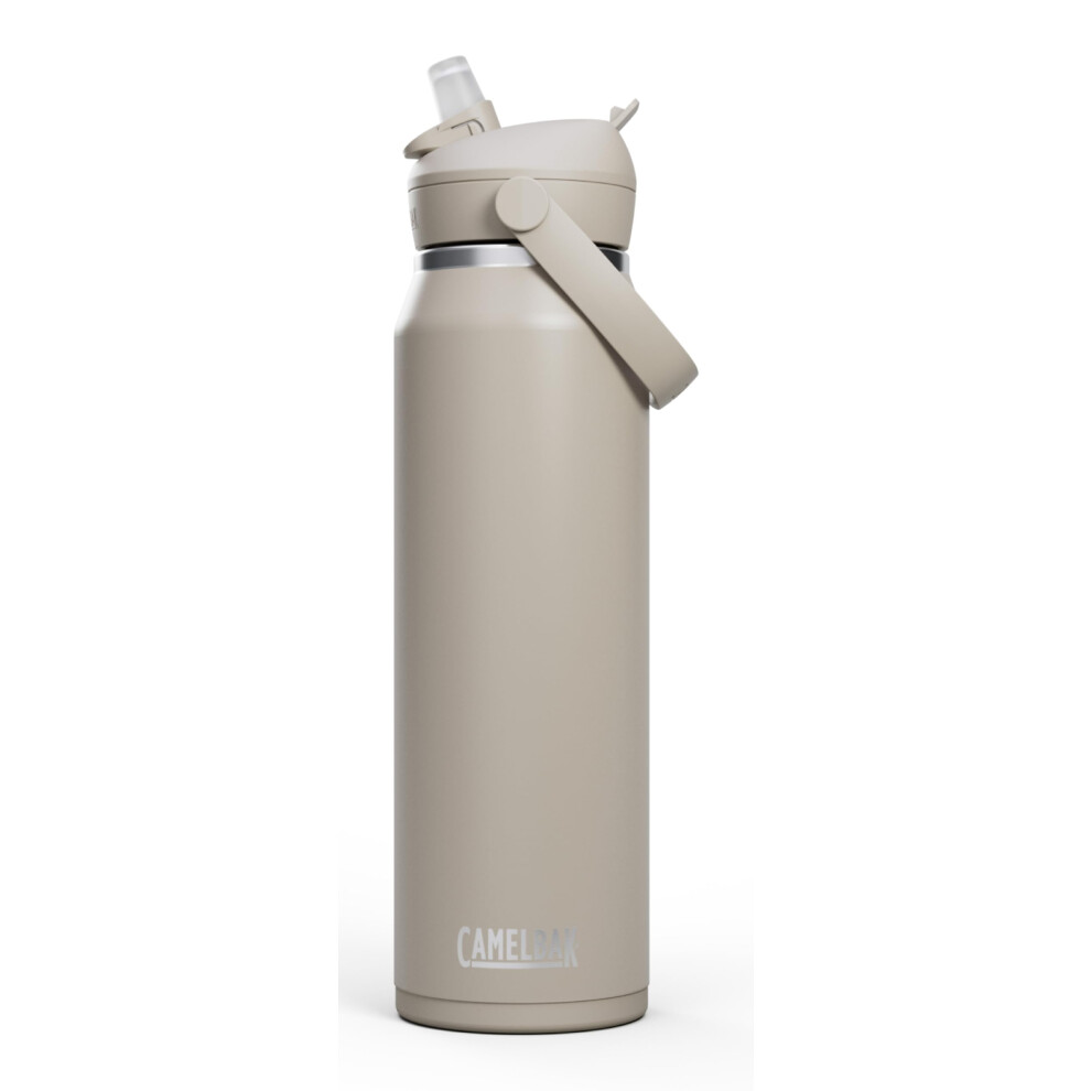 Camelbak Thrive Flip Straw Insulated Stainless Steel Water Bottle Stone 32Oz
