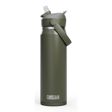 CamelBak Thrive Flip Straw Borraccia in acciaio inossidabile da 25 once con isolamento sottovuoto e tappo a prova di perdite
