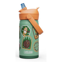 CamelBak Thrive Flip Straw Kids 12 unssia eristetty vesipullo, jossa on helppo kuljettaa kahva