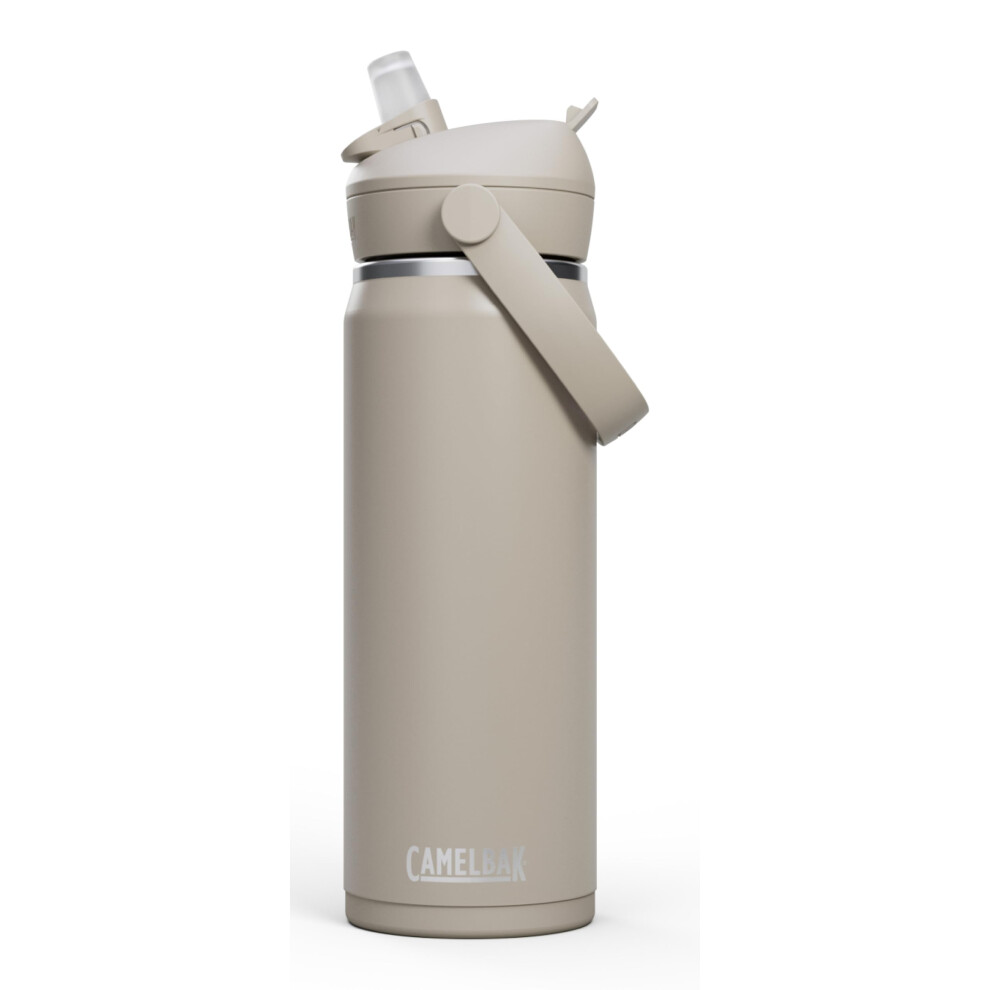 CamelBak Thrive Flip Straw Insulated Stainless Steel Water Bottle Stone  20oz