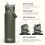 CamelBak CamelBak Thrive Flip Halm isoleret rustfrit stål Vandflaske Mos 25oz 2