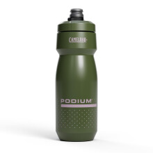 CamelBak Podium 24oz Bike Water Bottle - Easy Squeeze Bottle - Fits Most Bike Cages Deep Fern