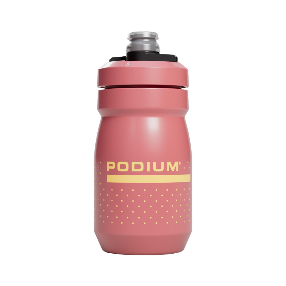 CamelBak Podium 15oz Bike Water Bottle - Easy Squeeze Bottle - Fits Most Bike Cages  Coral Sunset
