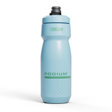 CamelBak Podium 24oz Bike Water Bottle - Easy Squeeze Bottle - Fits Most Bike Cages Crystal Blue