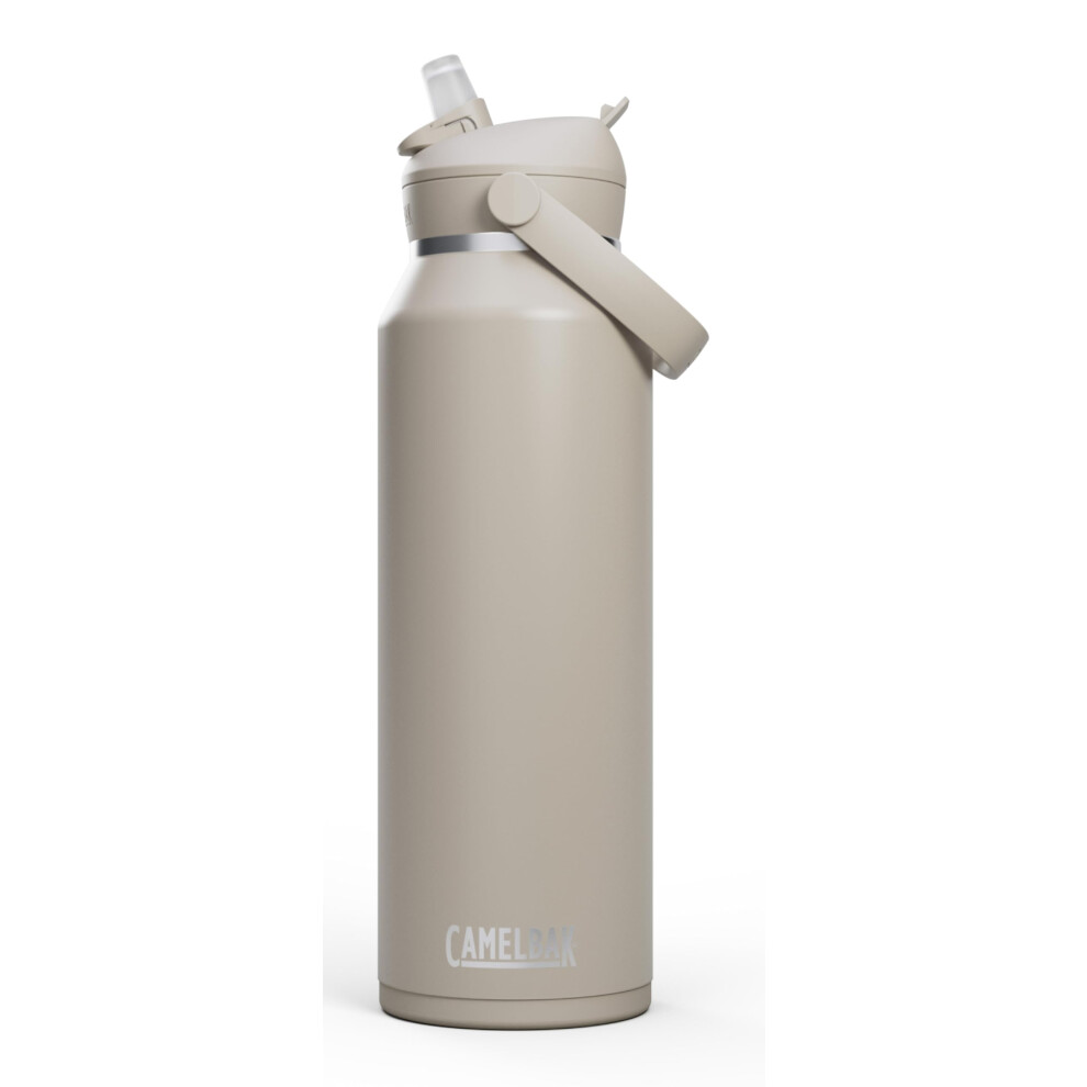 CamelBak Thrive Flip Straw Insulated Stainless Steel Water Bottle Stone  40oz