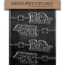 Molde de chocolate Dress My Cupcake Baby Lollipop - B055