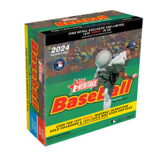 Topps 2024 Heritage Baseball Retail Monster Box - 15 Packungen pro Box