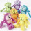 Scimmie di Peluche Neon - Giocattoli e Regali per Feste - 12 Pezzi 1