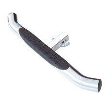 GO Rhino 360 Serie Hitch Step | 36 """" in acciaio inossidabile lucido | 360ps | Adatta a 2 """" ricevitori