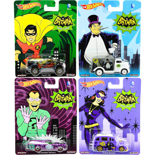Hot Wheels Hot Wheels Pop Culture Batman-Cast 6-Pack 1