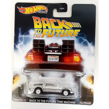Hot Wheels Premium Ritorno al futuro Macchina del tempo - Real Riders