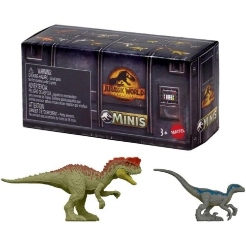 Jurassic World Dominion Minis Surprise Pack Box (4er-Pack) 1