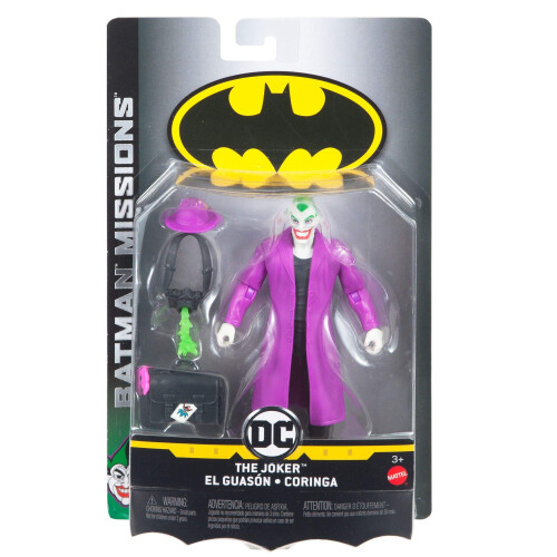 DC Comics DC Comics Batman Missions The Joker Action Figure 2